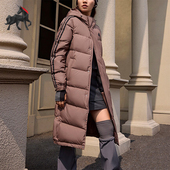 拒水防泼长款 Adidas 男女同款 新款 羽绒服JM9150 阿迪达斯正品