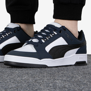 Puma/彪马正品Slipstream Lo Block男女低帮板鞋385643-01