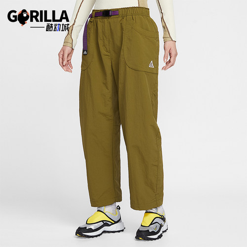 Nike/耐克正品ACG Dolomiti女士宽松梭织运动刺绣长裤IF0142-368