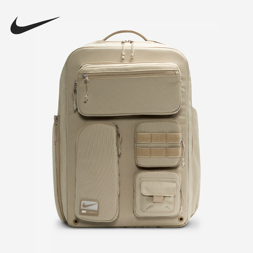 Nike/耐克正品运动男女梭织收纳拉链口袋双肩包FN4173-251