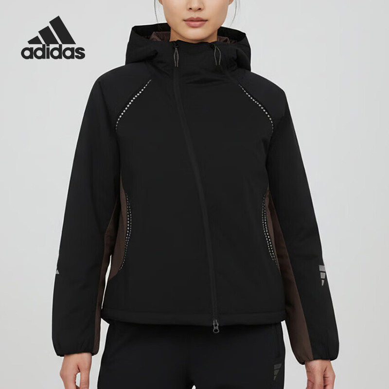 阿迪达斯女士保暖棉服