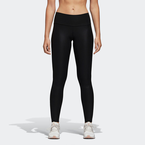 Adidas/阿迪达斯正品女裤18冬季运动健身跑步训练紧身长裤D96050