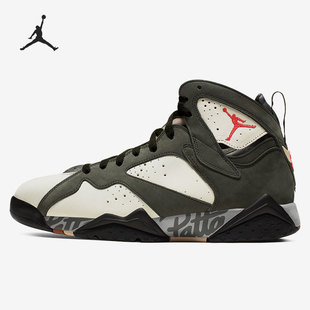 100 Patta男子实战篮球鞋 Air Jordan7 耐克官方正品 AT3375 Nike