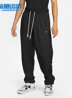 Nike/耐克正品冬季新款男子户外篮球运动透气排扣长裤 DQ6097-010