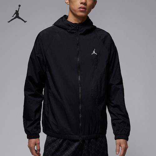 Nike/耐克正品JORDAN男士连帽休闲运动宽松外套IB2242-010