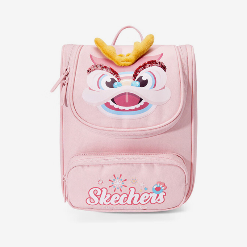 Skechers/斯凯奇正品2024夏季新款儿童时尚运动便捷双肩背包