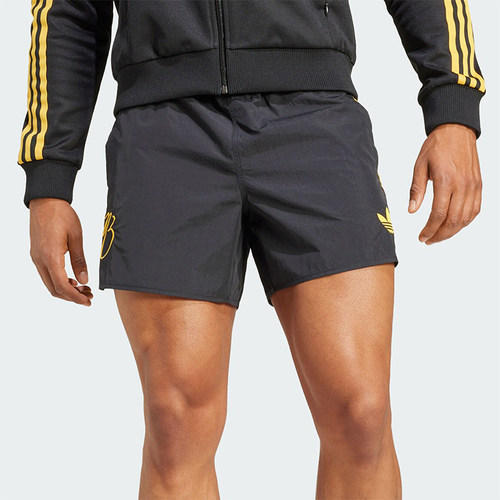 Adidas/阿迪达斯正品三叶草男士运动透气训练梭织短裤IM7919