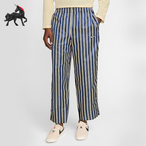 Nike/耐克正品Bode Rec男士休闲训练条纹运动时尚长裤FJ0202-122