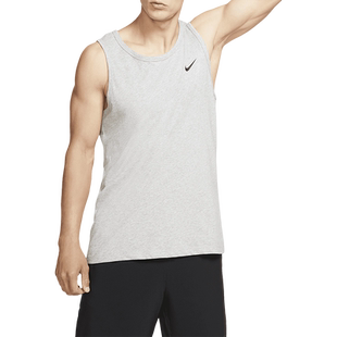 Nike/耐克官方正品 Dri-FIT 男士透气训练运动无袖背心AR6070-063