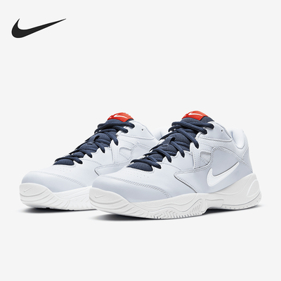 Nike/耐克正品Court Lite 2男士耐磨低帮系带网球鞋AR8836-006