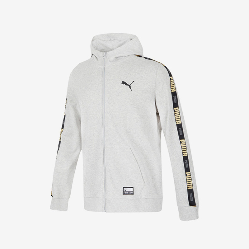 Puma/彪马正品当季新款男子运动休闲针织连帽外套539532-04