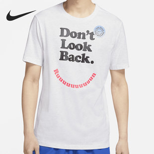 T恤 Nike 耐克正品 男子字母印花圆领运动休闲短袖 051 DM5778