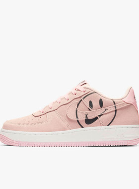 Nike/耐克正品Air Force 1 AF1女子GS大童休闲板鞋AV0742-600