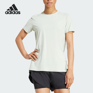 圆领T恤JN9616 Adidas 阿迪达斯官方正品 新款 女士运动健身简约短袖