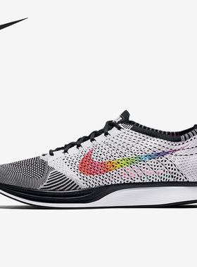 Nike/耐克正品Flyknit Racer男女运动透气跑步鞋902366-100