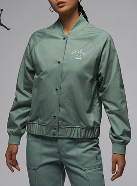 Nike/耐克官方正品JORDAN女士运动休闲单排扣立领外套FN5787-304
