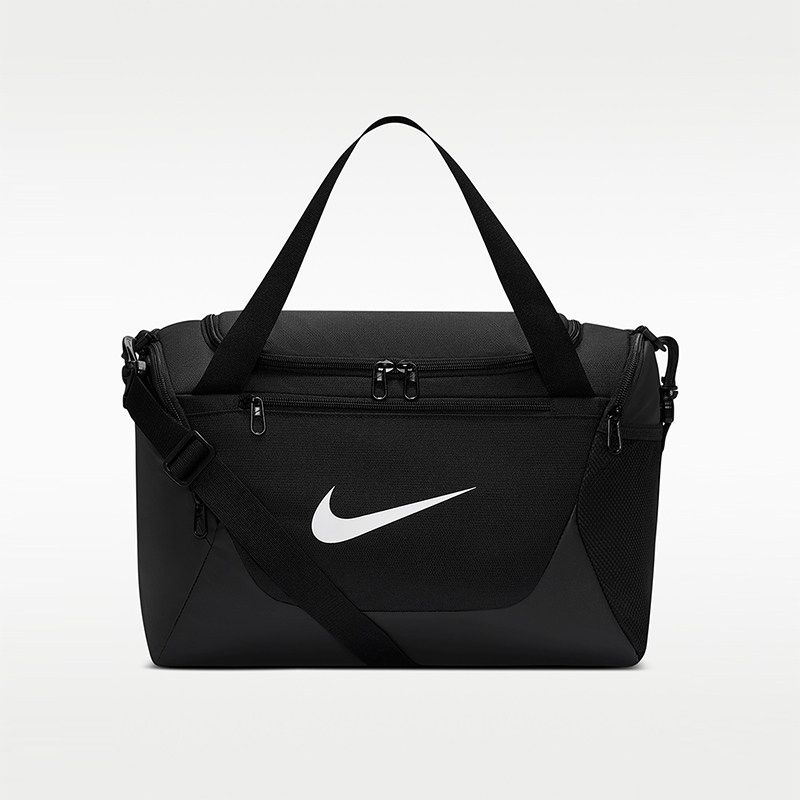 Nike/耐克正品Brasilia 男女同款训练简约运动帆布包IB4398-010