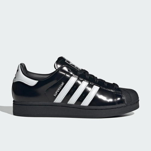 Adidas/阿迪达斯正品三叶草女士时尚低帮漆皮运动鞋JH7756