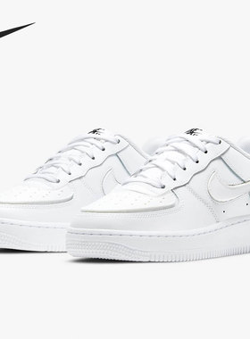Nike/耐克正品 空军一号AF1/1 (GS) 大童休闲运动板鞋314192-117