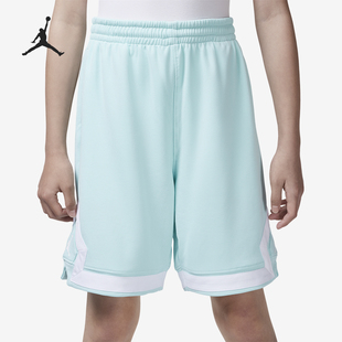 Nike/耐克正品JORDAN大童运动简约透气网眼短裤HQ8147-382