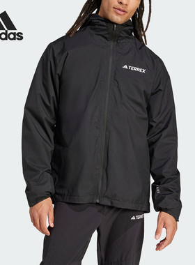 Adidas/阿迪达斯官方正品新款男士户外运动休闲梭织外套JY4797