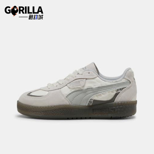 Puma/彪马正品PALERMO女士复古轻便休闲经典系带板鞋401286-01