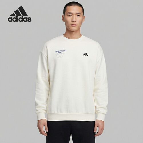 Adidas/阿迪达斯正品2025秋季款男士圆领运动篮球卫衣KC2786