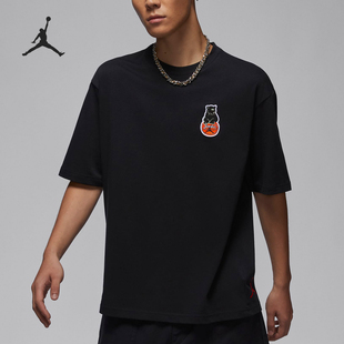 圆领印花休闲运动短袖 Nike 耐克正品 JORDAN男士 010 T恤HM4898