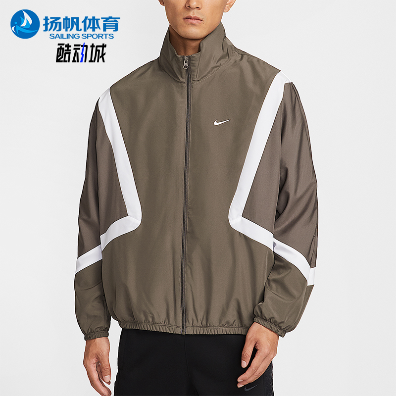 Nike/耐克正品2025夏季男士轻盈梭织经典复古宽松外套IM3355-004
