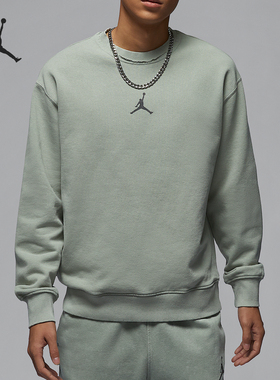 Nike/耐克正品JORDAN男士薄绒圆领运动针织卫衣HV8950-370