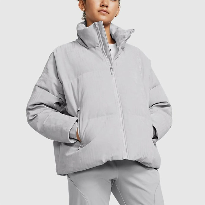 UA/安德玛正品运动女士保暖立领时尚户外休闲羽绒服1378859-014