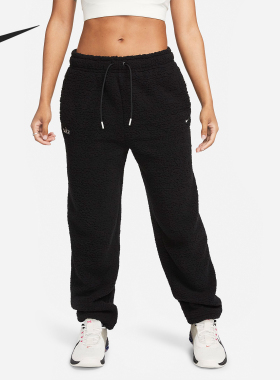 Nike/耐克官方正品当季新款女士宽松保暖运动长裤DQ6262-010