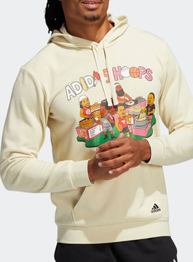 Adidas/阿迪达斯 正品 秋季新款男子连帽休闲卫衣 H43983