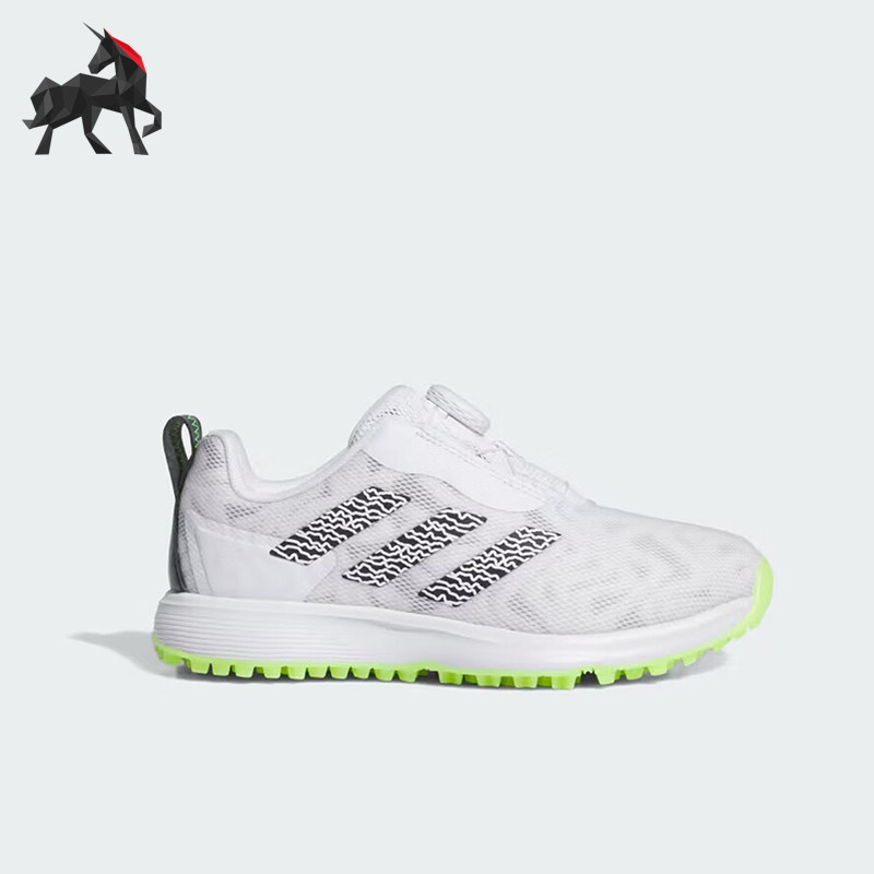 Adidas/阿迪达斯正品CODECHAOS儿童旋钮扣高尔夫球鞋IG8770