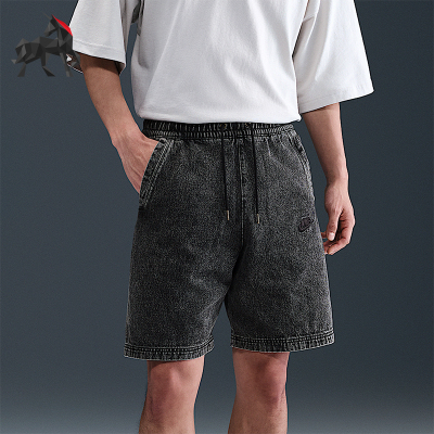 Nike/耐克正品Sportswear男士水洗牛仔透气经典短裤IF2858-010