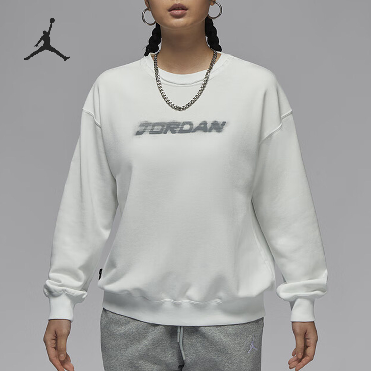 Nike/耐克官方正品新款女士宽松水洗做旧透气印花卫衣HV8954-121,运动服/休闲服装,运动卫衣/套头衫,淘宝优惠券,粉丝福利购,淘宝优惠卷