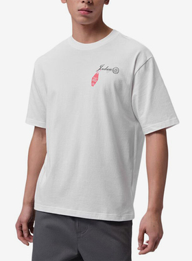 Nike/耐克正品JORDANAirFlight新款男白色经典短袖T恤IF3164-100