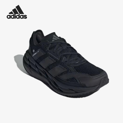 Adidas/阿迪达斯正品ADISTAR3新款男黑色经典低帮鞋J跑步鞋JQ0755