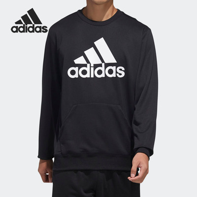 阿迪达斯男子运动长袖T恤