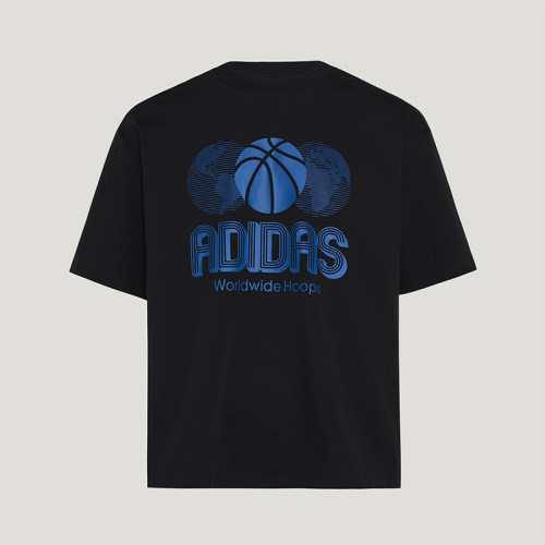 Adidas/阿迪达斯正品WHGLOBALT-SHIRT新款经典篮球短袖T恤KG8261