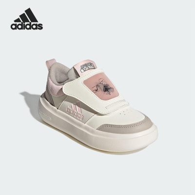 Adidas/阿迪达斯正品PARK ST AC小童休闲低帮魔术贴运动鞋KJ8727