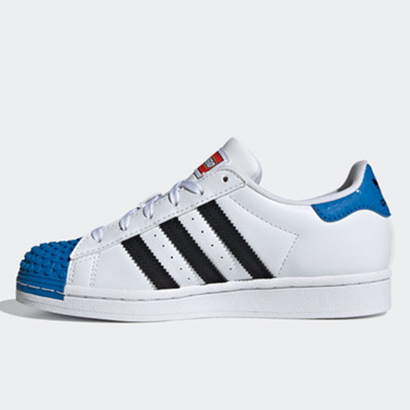 阿迪达斯大童男女低帮休闲板鞋