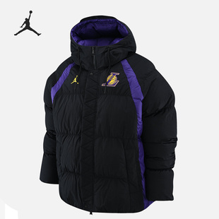 Nike/耐克正品洛杉矶湖人队NBA男子保暖棉服外套DR2445-010