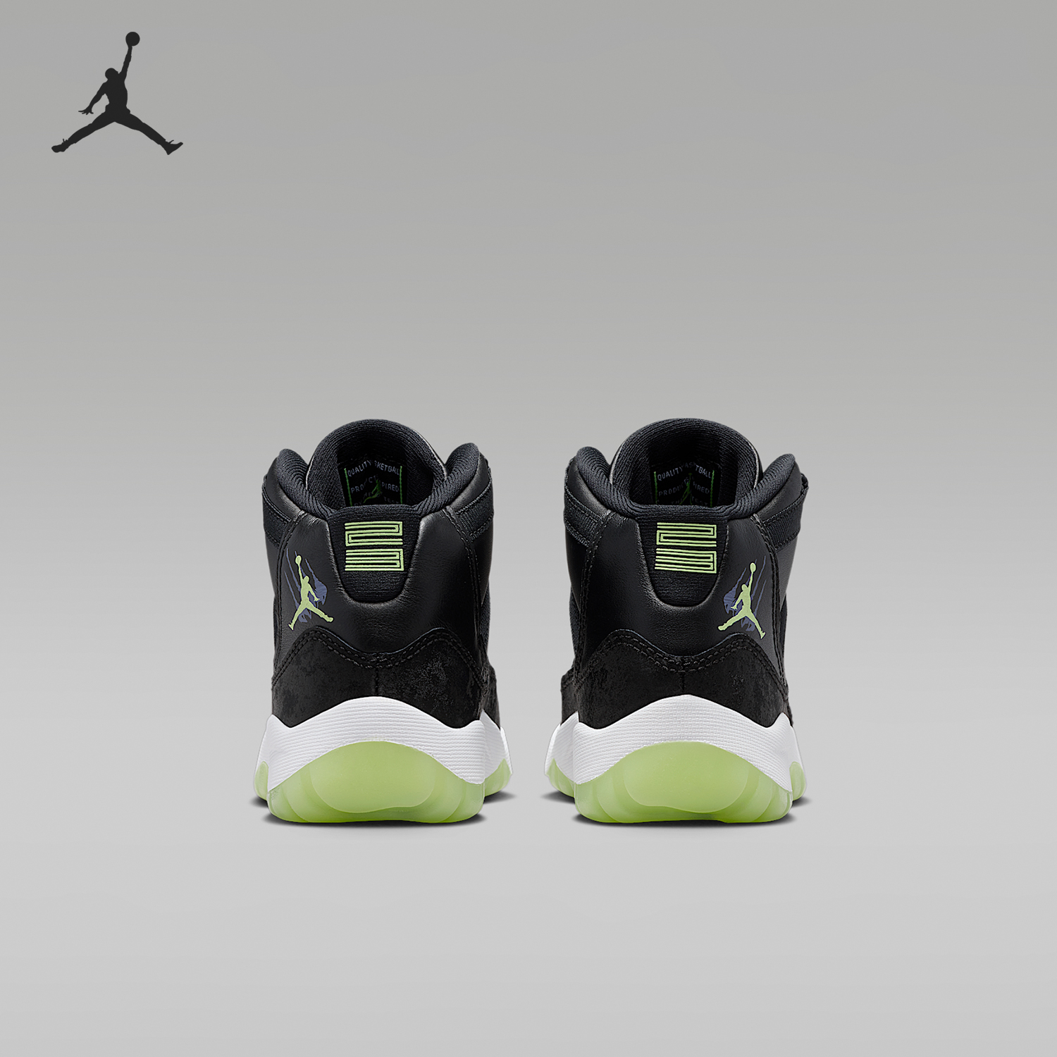 Nike/耐克正品JORDAN小童减震中帮耐磨系带运动鞋IB1379-001