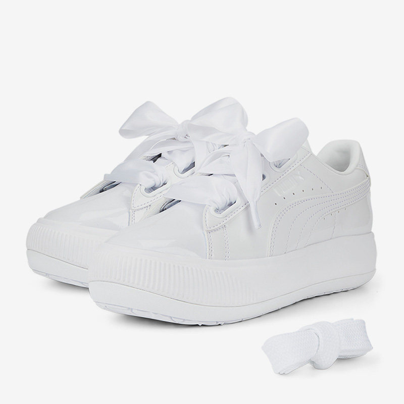 Puma/彪马正品Suede Mayu女子时尚厚底耐磨运动休闲板鞋385967-01,运动鞋new,板鞋,淘宝优惠券,粉丝福利购,淘宝优惠卷