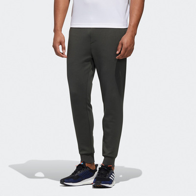 Adidas/阿迪达斯正品当季新款小脚针织黑色休闲长裤GF3973 GF3974