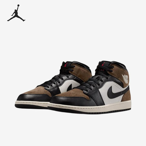 Nike/耐克正品Jordan Air Jordan 1男士中帮篮球鞋DQ8426-007