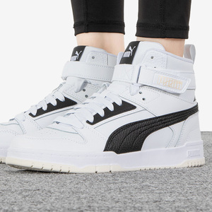 Puma/彪马官方正品新款男女高帮运动撞色复古休闲板鞋385839-01