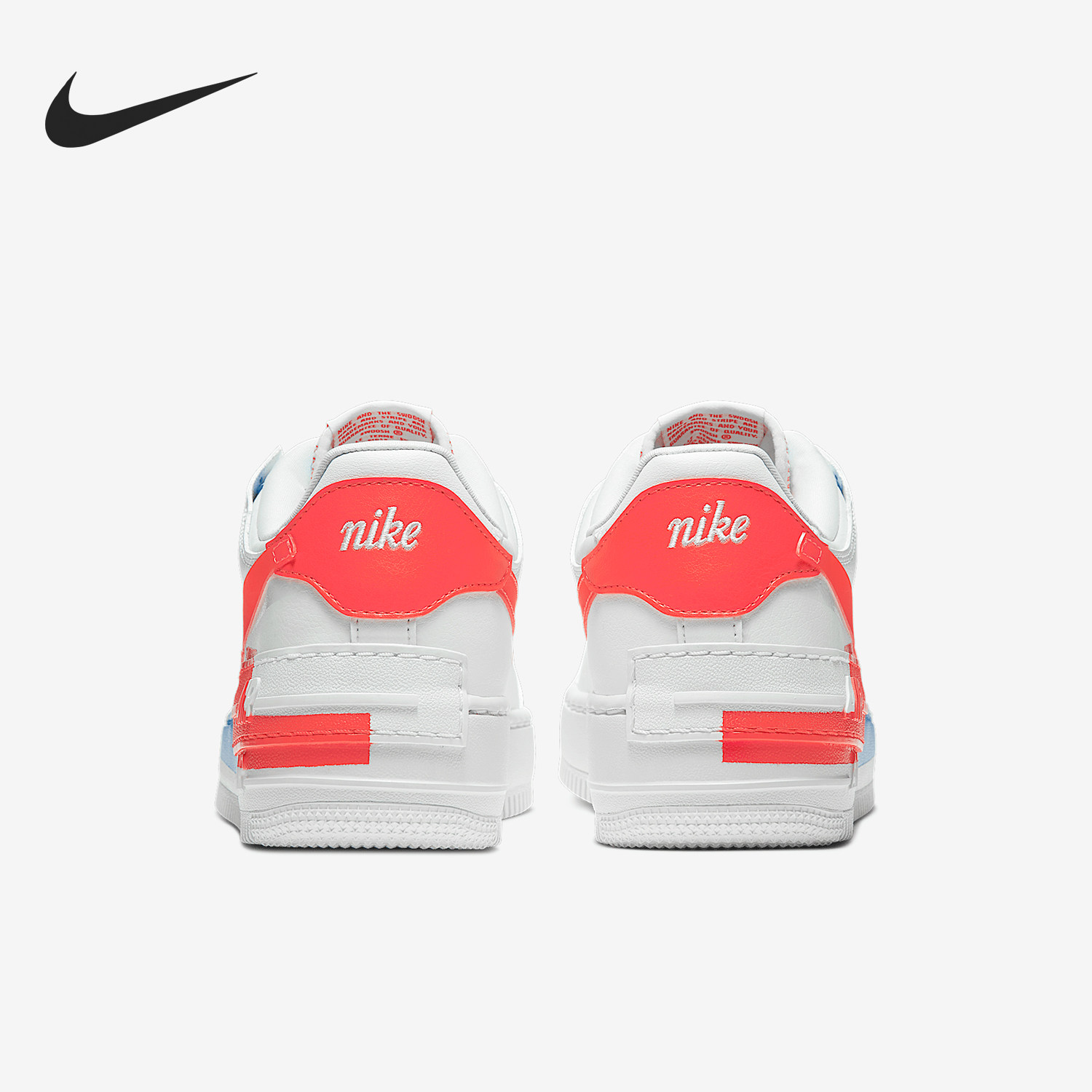 Nike/耐克正品AF1 SHADOW SE灰橙解构空一号女子运动板鞋CQ9503,运动鞋new,板鞋,淘宝优惠券,粉丝福利购,淘宝优惠卷