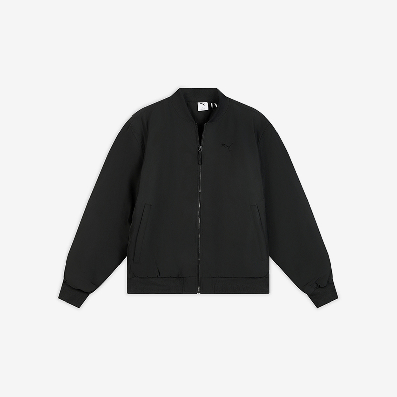 Puma/彪马正品2025男士休闲拉链长袖宽松简约夹克外套693574-01